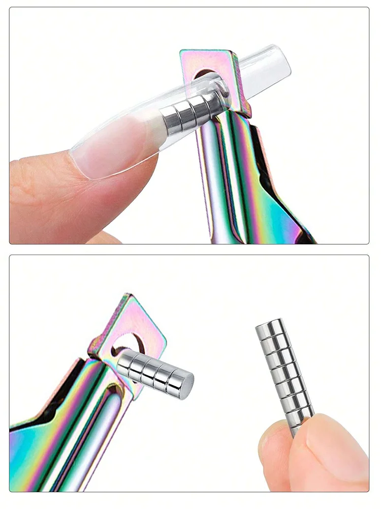 Nail art tools strong magnets cylindrical multi-functional cat's eye magnets magnetic nail art tools cat eye nail tool magnetic nail tools nail art magnets