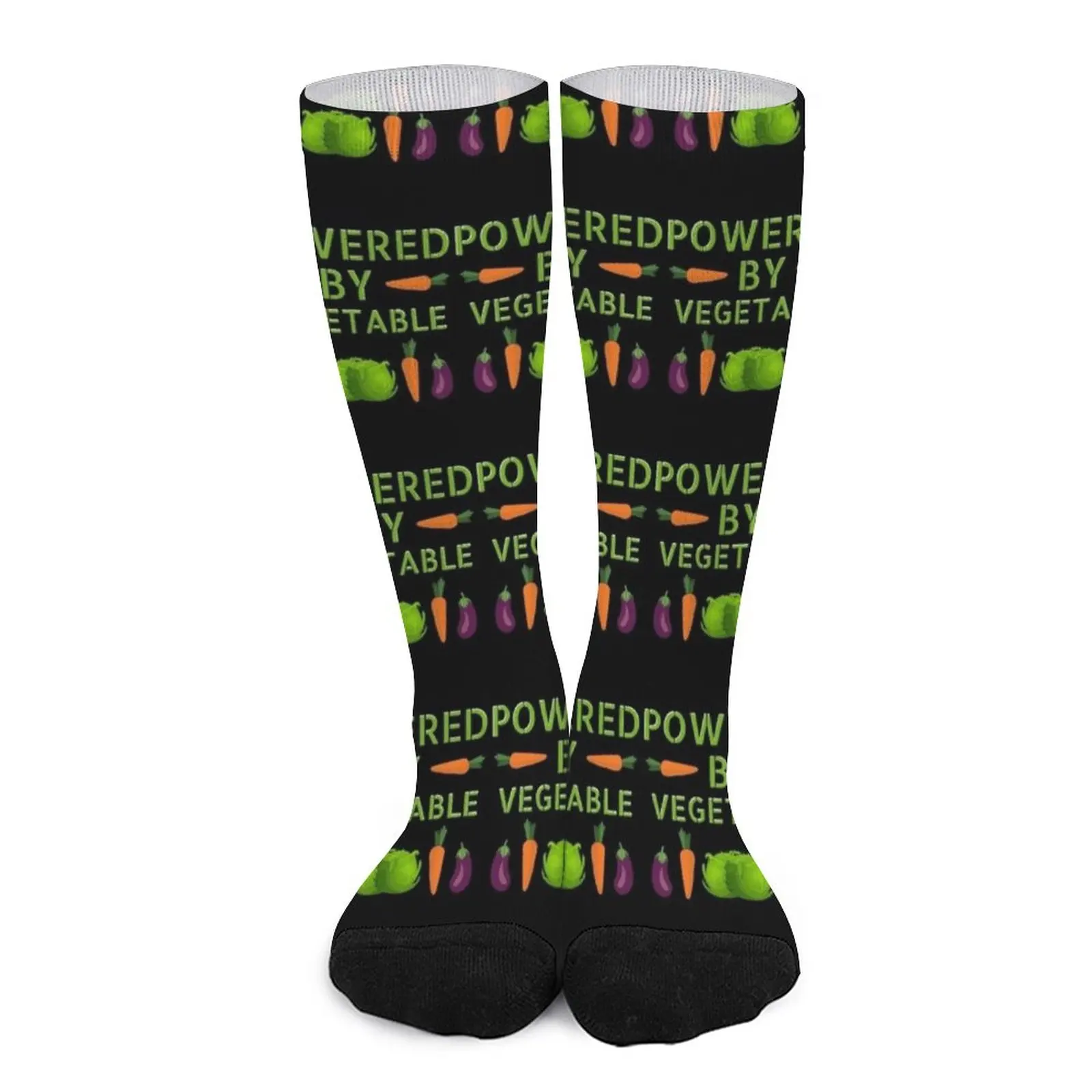 Vegetable Powered Socks Women's compression socks Men's sock sports and leisure Men sock