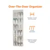 24/28 Large Mesh Pockets Wall Hanging Shoe Organizer Rack Over The Door Fabric Cabinet Closet Sundries Shoe Storage Bag 3