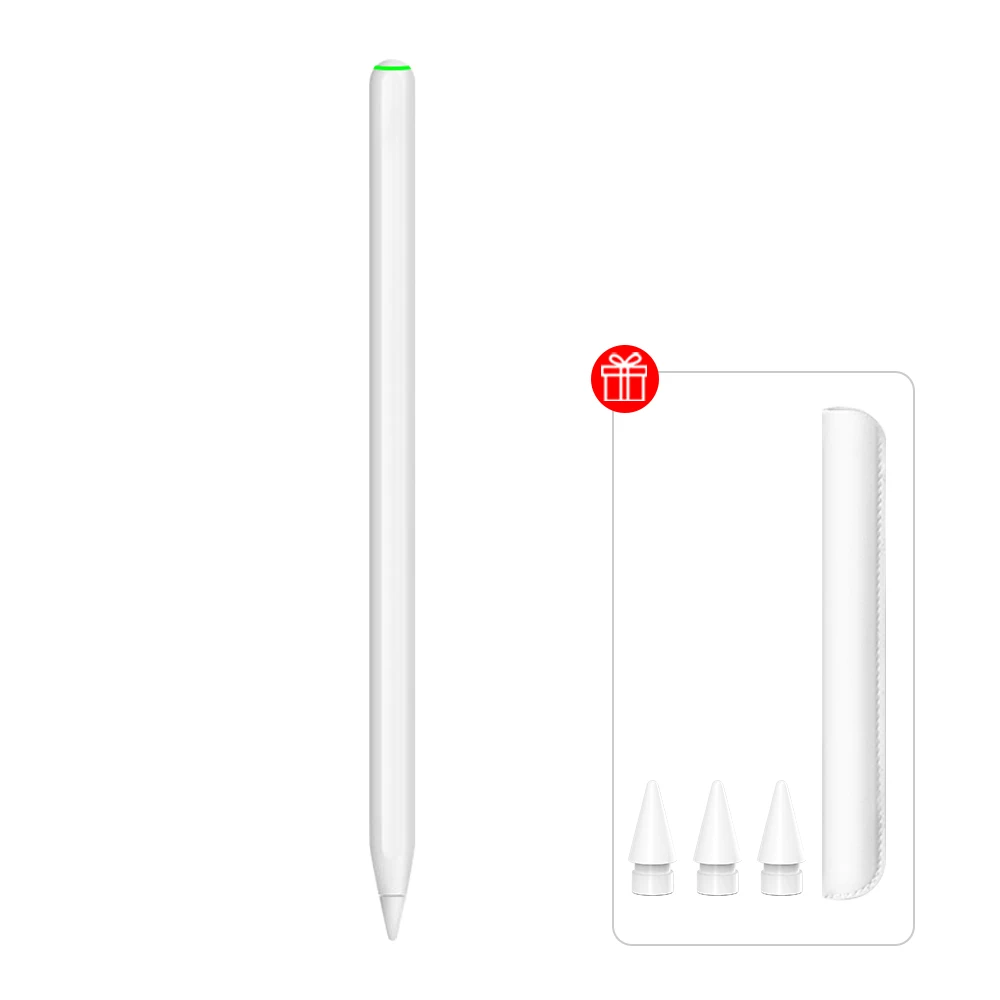 For Apple Pencil 2 1 with Wireless Pairing Charging iPad Air 4 5 Pro 11 12.9 Mini 6 for iPad Pencil Palm Rejection Tilt Stylus tablet pillow pad Tablet Accessories