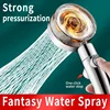 Propeller Shower Head Rainfall High Preassure Water Saving Bathroom Accessary Pressurized Nozzle Universal Adaptation 1