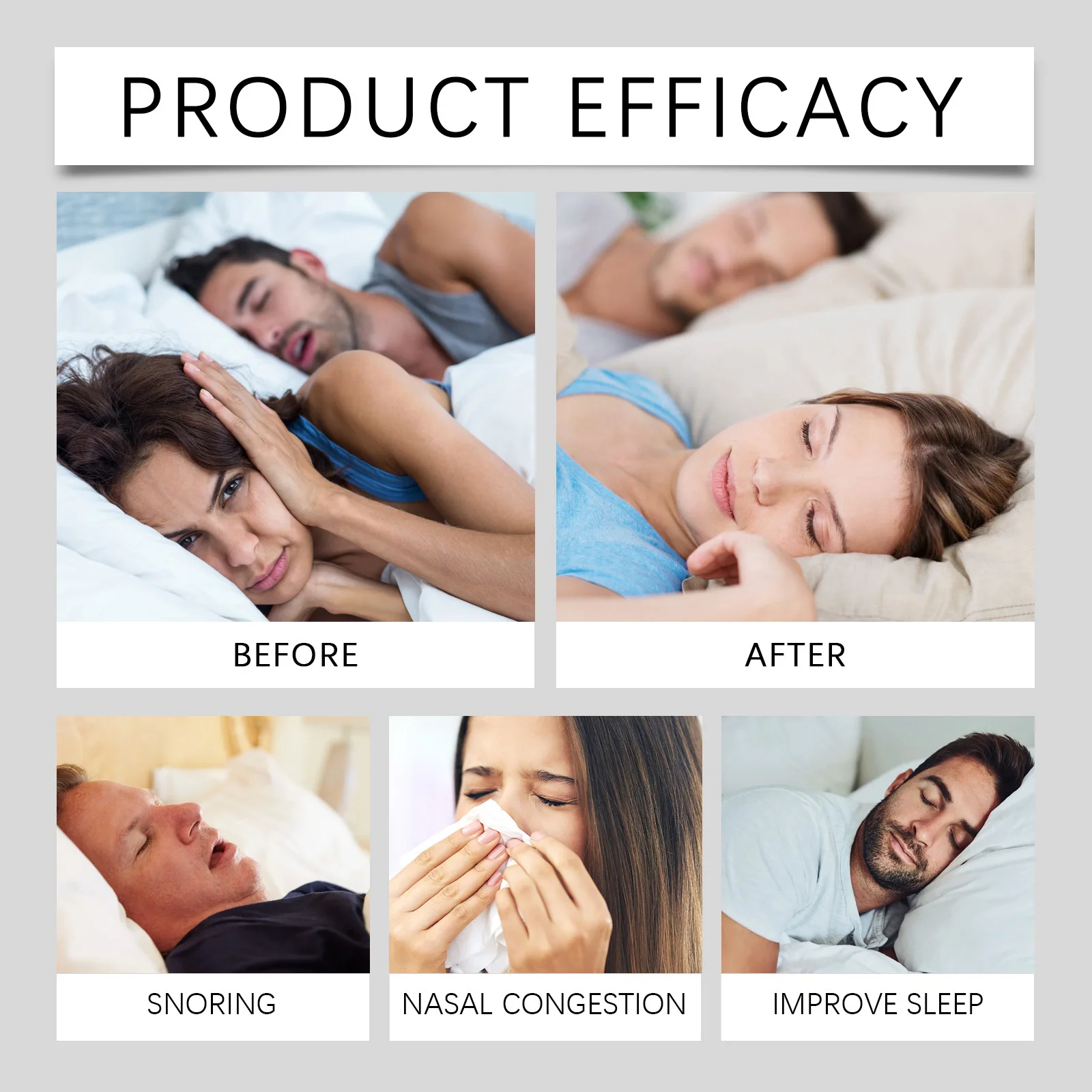 Nasal Breathing Dilators Starter Kits Magnetic Nose Strips Increase Sports Air Intake Improve Sleeping Reduce Snoring 6