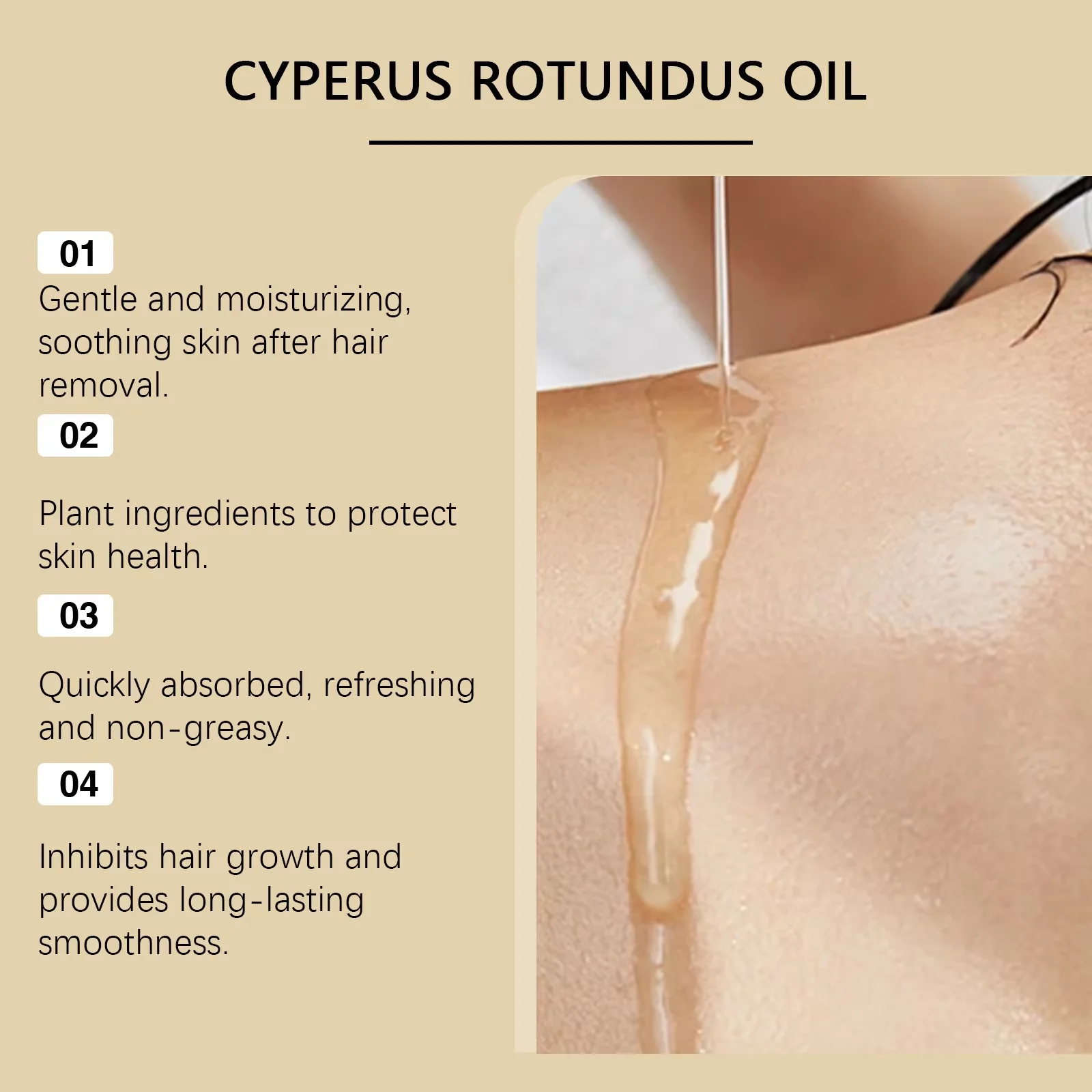 Pure Cyperus Rotundus Body Oil 2
