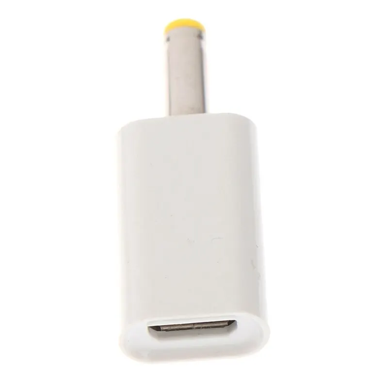 1/2pcs Micro-USB Female To DC 4.0*1.7mm Male Plug Jack Converter Adapter Charge For PSP