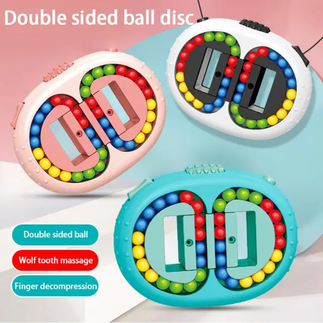 Rotating Magical Bean Cube Fingertip Toy Children's Puzzle Creative Interactive Game Montessori Toys Spinners Stress Relief Toys 5