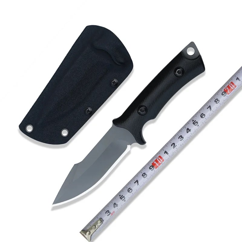 

Integrated keel 420 Stainless Steel Hunting Knife G10 Handle Camping Fixed Blade Knife Survival Tactical Knives For Self Defense