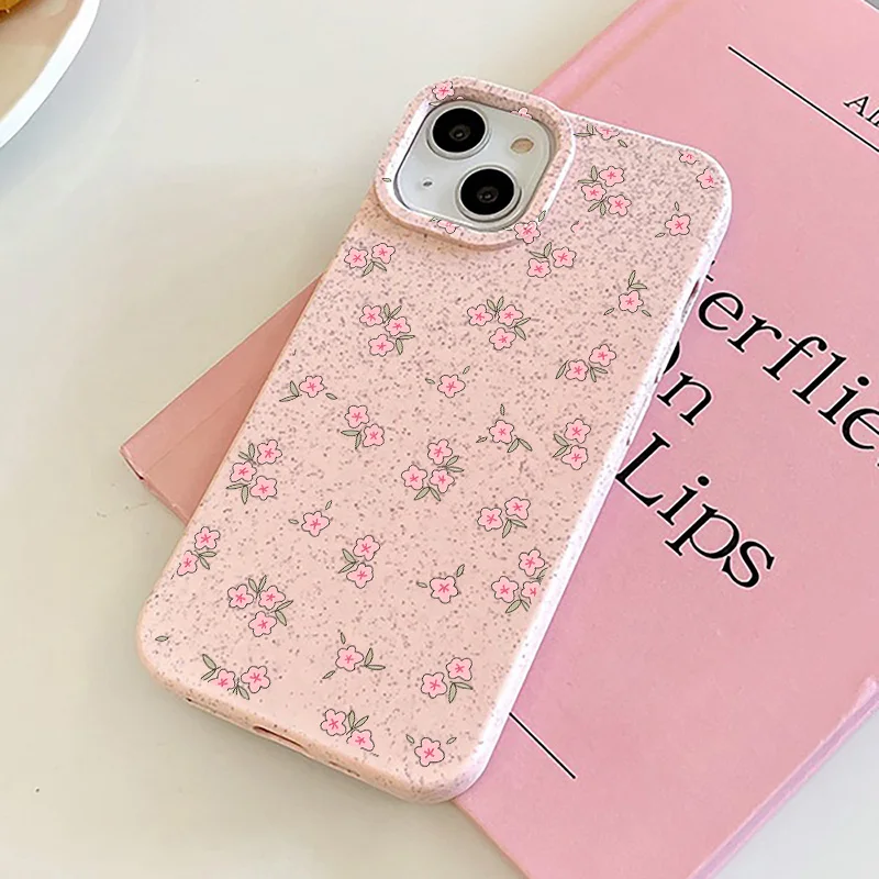 thumbnail image 1 of Para iPhone 15 Pro Max Funda iPhone 11 16 12 13 14 Pro Max 7 8 Plus SE 2022 SE2020 XR XS Max Fundas Lindas Flores Pequeñas Funda, 1 of 5