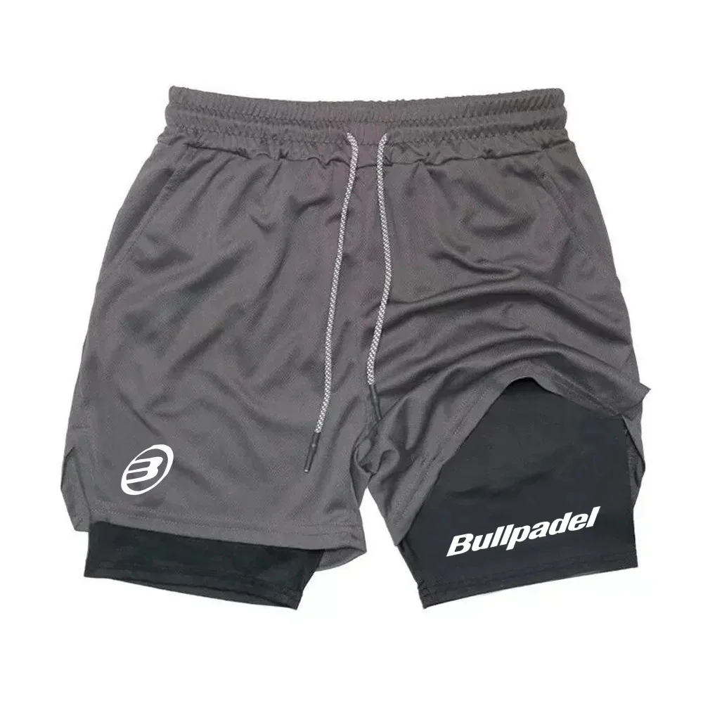 New Men's Padel Sport Shorts Summer Male Breathable Tennis Shorts Quick-Drying Badminton Trousers Outdoor Running Sportwear 5
