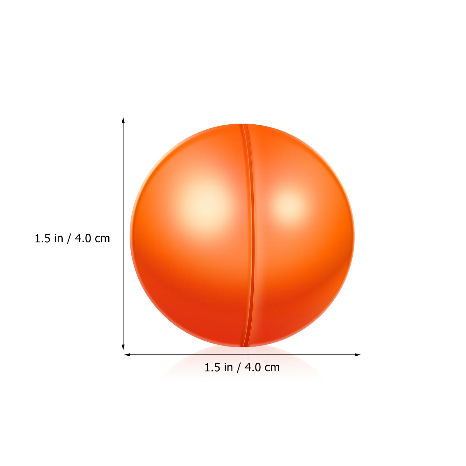 25 Pcs Ball Seamless Lottery Balls Party Activity Props Label Sphere for Game Plastic Raffle Drawing Child