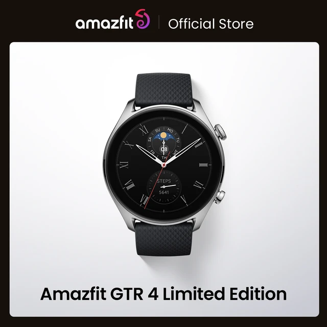 Amazfit-BluetoothとGPSを備えたスマートウォッチ,Gtr 4,デュアル