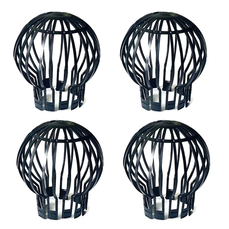 Black Plastic Gutter Balloon Protective Filter Gutter Flexible Downspout Filter gutter covers,drainage cover