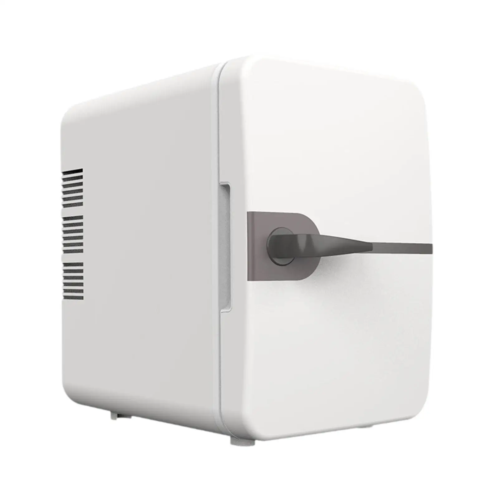 6L Mini Fridge Storage Single Door Cosmetics USB Plug for Car Rvs Vehicle