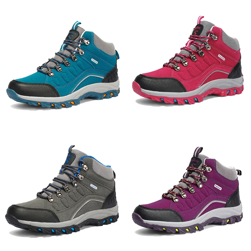 Unisex Hiking Shoes Women 2024 Hiking Boots Man Comfortable Mountain Trekking Sneakers Men Climbing Shoes Woman Free Shipping