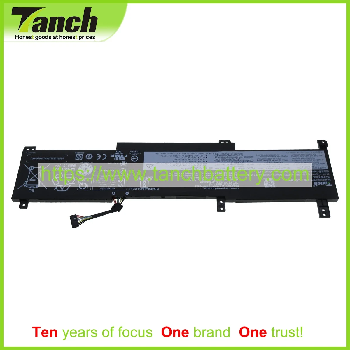 Baterias do Portátil do Tanch para Lenovo 5b11b36275 L20l3pf0 Ssb11b36277 Ideapad 314itl6 3-15itl6 3-15alc6 82ku 11.1v Pilha - Imagem 2