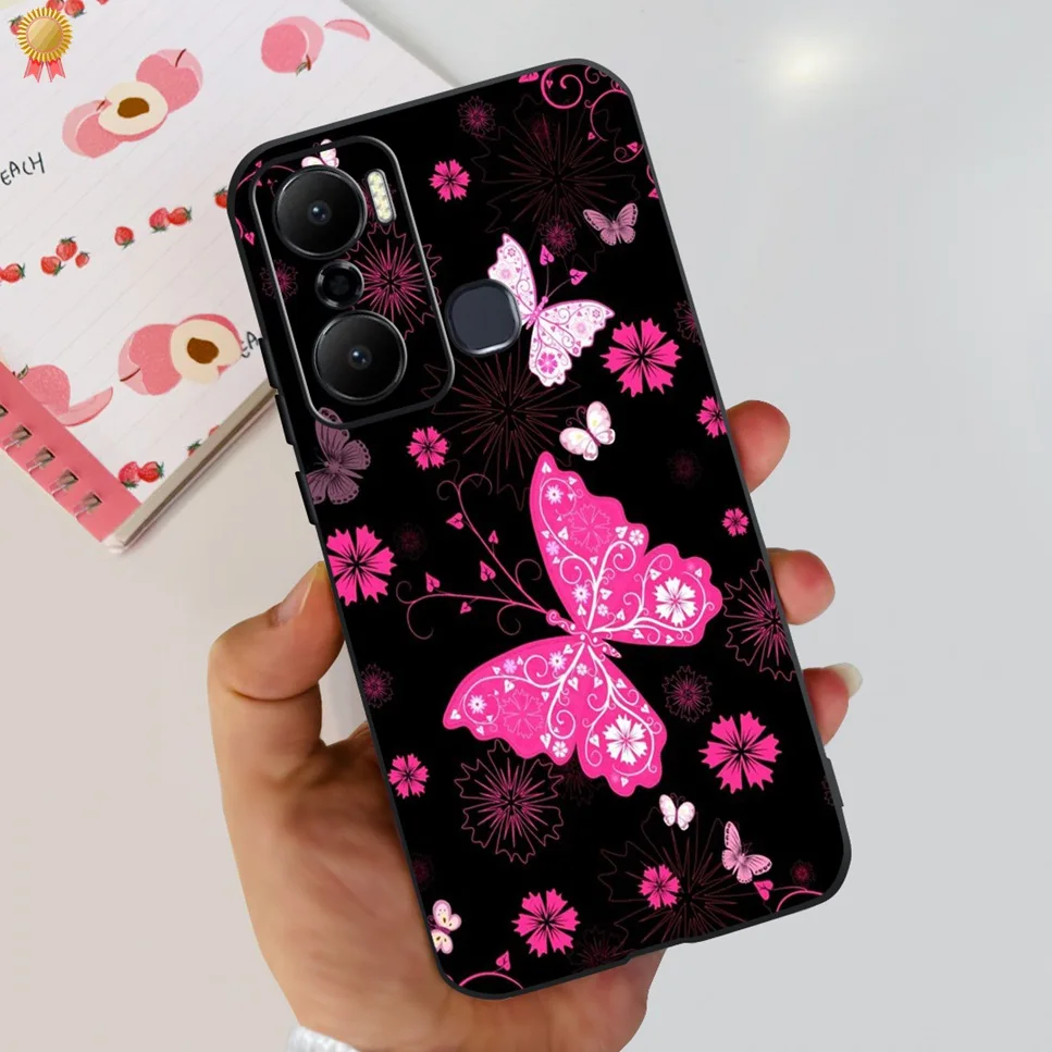 Cute Astronaut Clear TPU Silicone Bumper Phone Case Cover