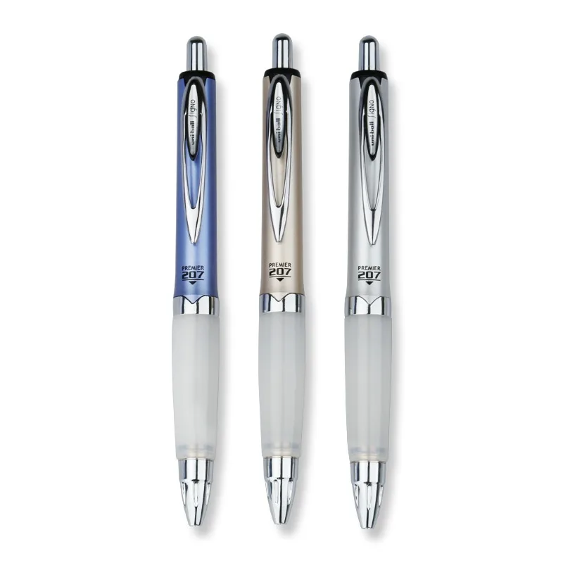 Uni Mitsubishi Gel Pens - Japanese Stationery with α-Gel Comfort Grip, Quick-Drying Signature Pen for Office and School Supplies, 0.7mm