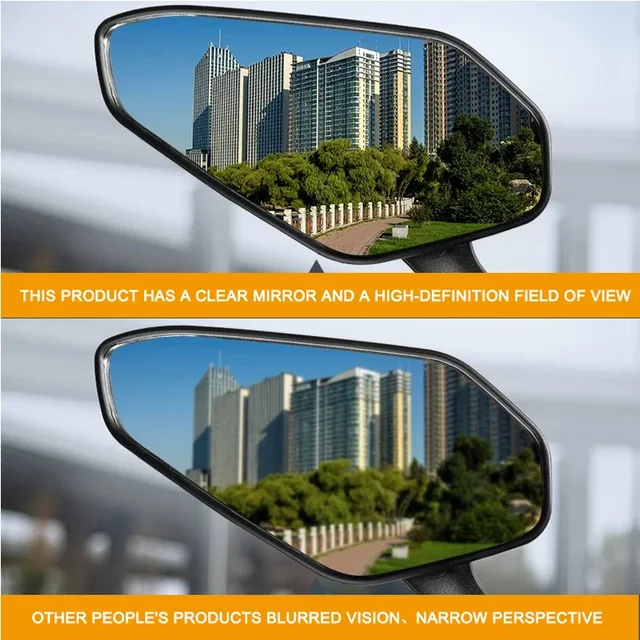2Pcs/Pair Motorcycle Carbon Fiber Rearview Side Mirror Rotatable 8mm For Gilera GP800 Fuoco Nexus 500 Runner 125 200 NEXUS250