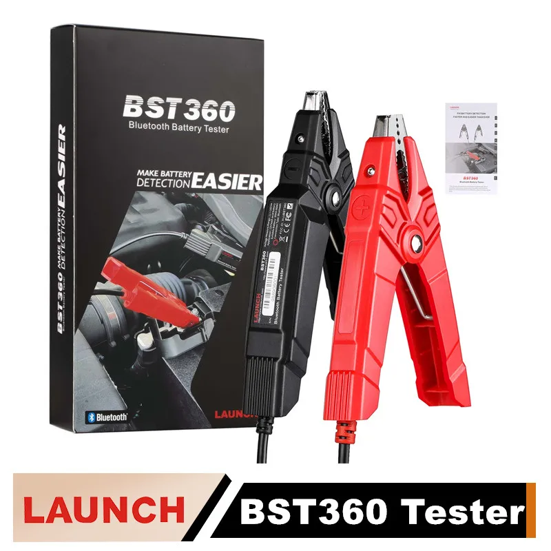 Launch X431 BST360 Bluetooth Battery Tester Used with X-431 PRO GT, X-431 PRO V4.0, X-431 PRO3 V4.0, X-431 PRO5, X-431 PAD V