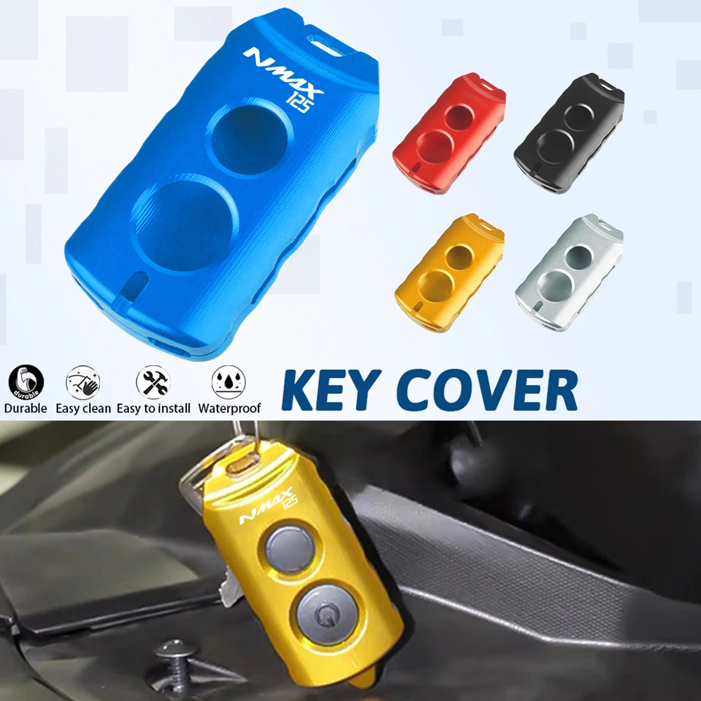 

Motorcycle For Yamaha NMAX 125 NMAX125 2017-2023 2022 2021 2020 2019 2018 Key Fob Case Remote Cover Dust Holder Key Protection