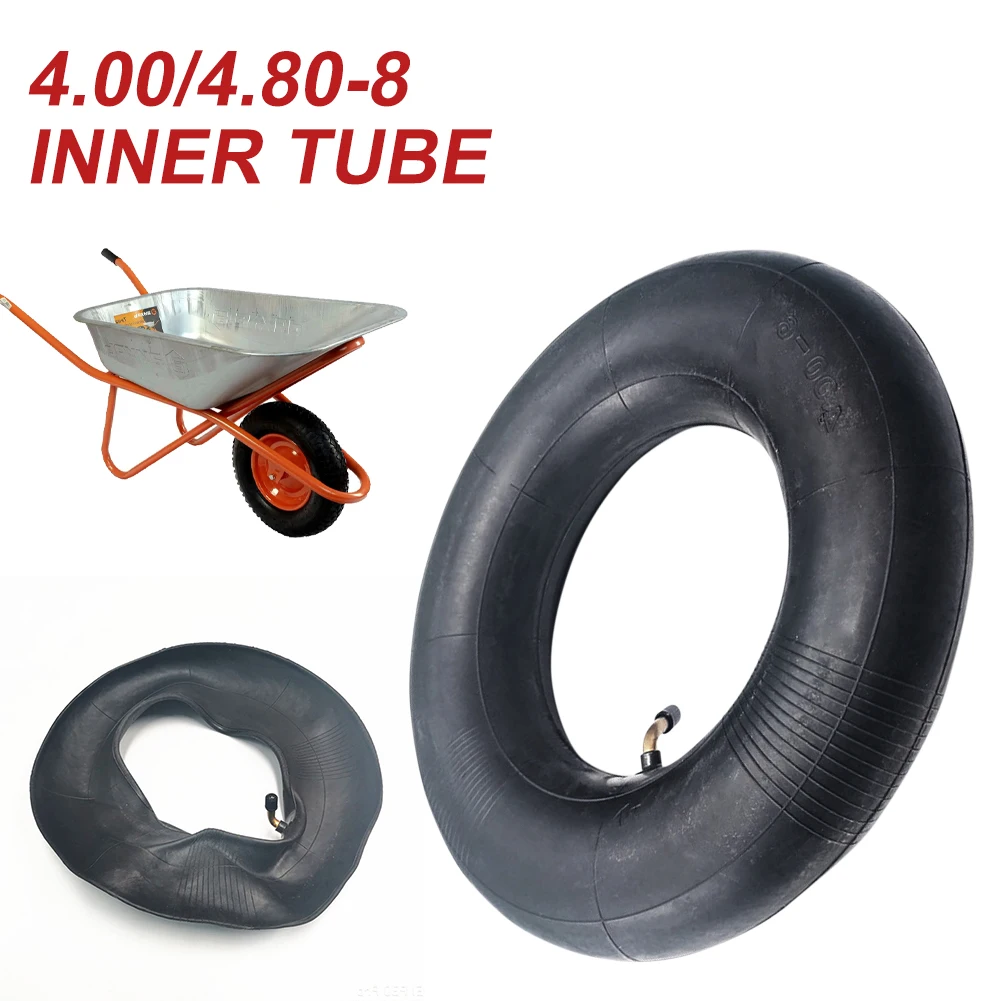 

1 Pack 4.80/4.0-8 Inner Tube Rubber Tire for Scooter, Carousel, Trolley Tr87 Mowers, Hand Trucks, Wheelbarrows, Carts and More