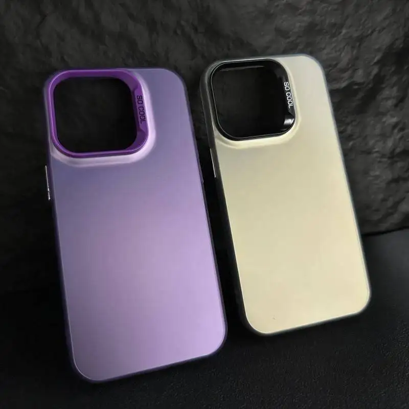Luxury Metallic Skin Matte Anti-Fingerprint Slim Case Protector