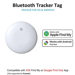 Smart Bluetooth Tracking Tag (White - 1pack)