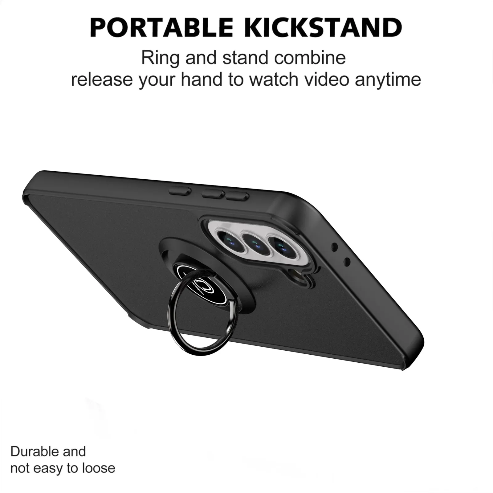 360° Rotating Magnetic Bracket Phone Case with Enhanced Protection