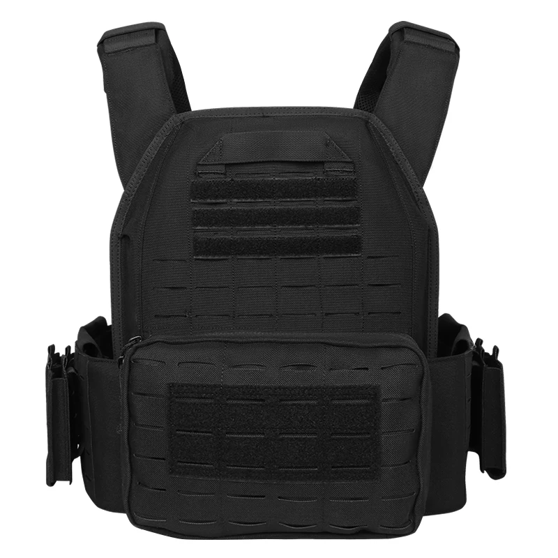 Tactical Plate Carrier Quick Release Fast Adjust Cummerbund Laser Cut Vest Magazine Pouch MOLLE Lightweight Hunting Gear tactical vest