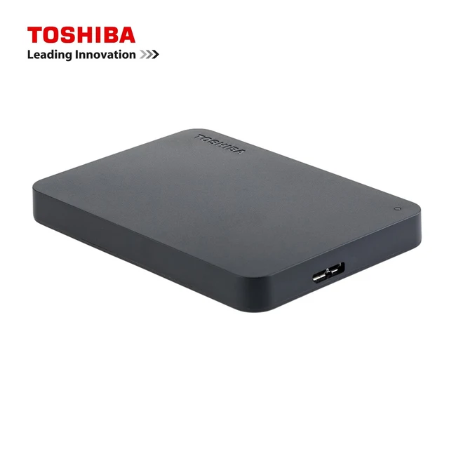 LS Toshiba A3 HDTB410YK3AA Canvio Basics 500GB 1TB 2 ТБ Disco жесткий внешний портативный USB 3,0, черный 3