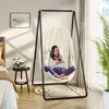 A-shaped Strong Load Bearing Anti-deformed Hammock Chair Stand Swing Seat Metal Support Rack (without Hammock Chair) 1