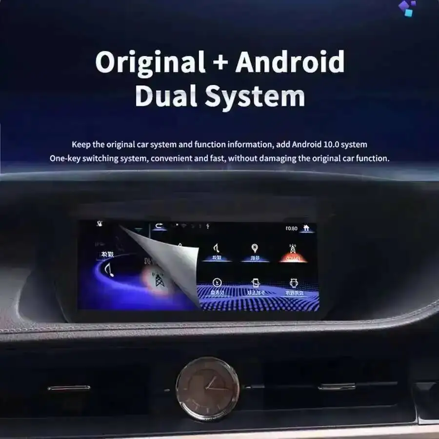 CarPlay Car Autoradio For Lexus ES350 ES400 ES250 ES300h 2013-2017 GPS Multimedi