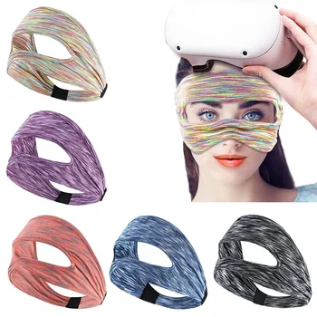 Copriocchiali VR per Meta Quest 3/Oculus Quest 2, fascia traspirante anti-sudore con imbottitura, accessori per visori di realtà virtuale
