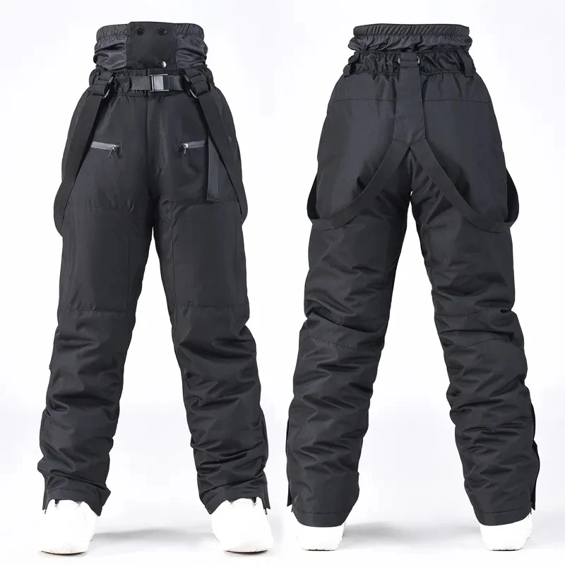 Windproof Outdoor Sport Trousers for Men and Women, Alpine Overalls, Waterproof Ski Pants, Warm Overalls, Big Ski Pants, Mountai 3