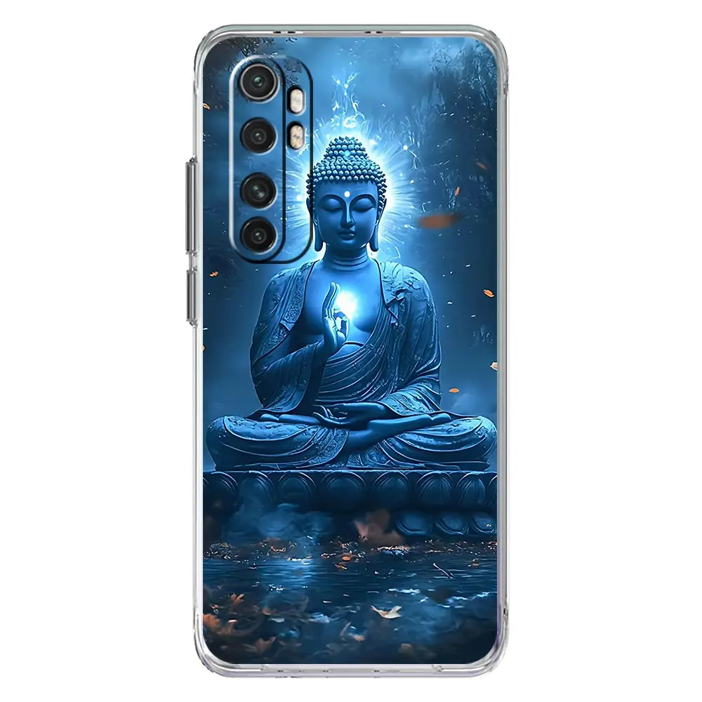 Divine India-Inspired Phone Case Featuring Lord Shiva and Buddha Design