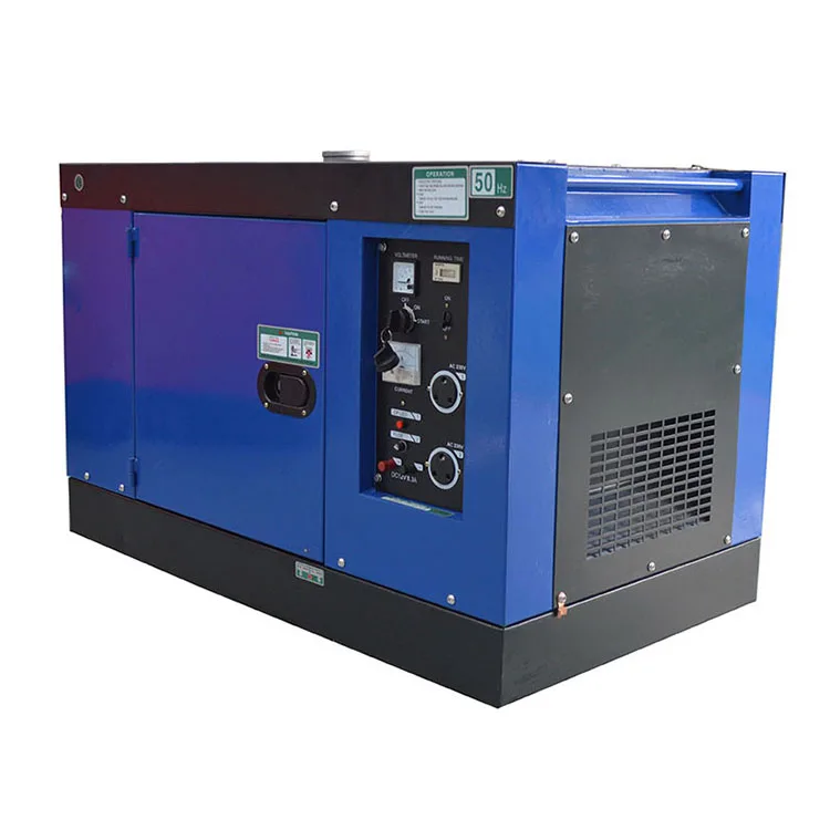 

hot sale zambia silent generator set 6.5kva 5kv