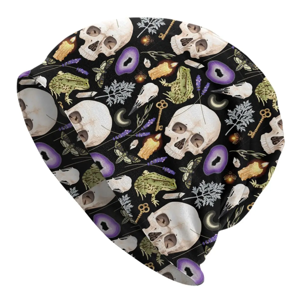 

Terror Skull Outdoor Hats Magic With High Detailed Supplies Witchcraft Bonnet Hat Skullies Beanies Caps