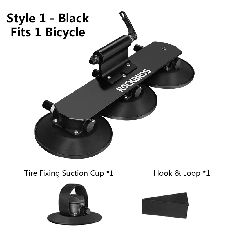 Details about   Bike Carrier Car Rack Accessories MTB Bicycle Rooftop Suction Cup Fixing Devices 