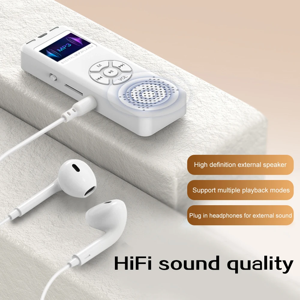 Advanced HiFi Portable Stereo Music Player with FM Radio & Recording Functionality