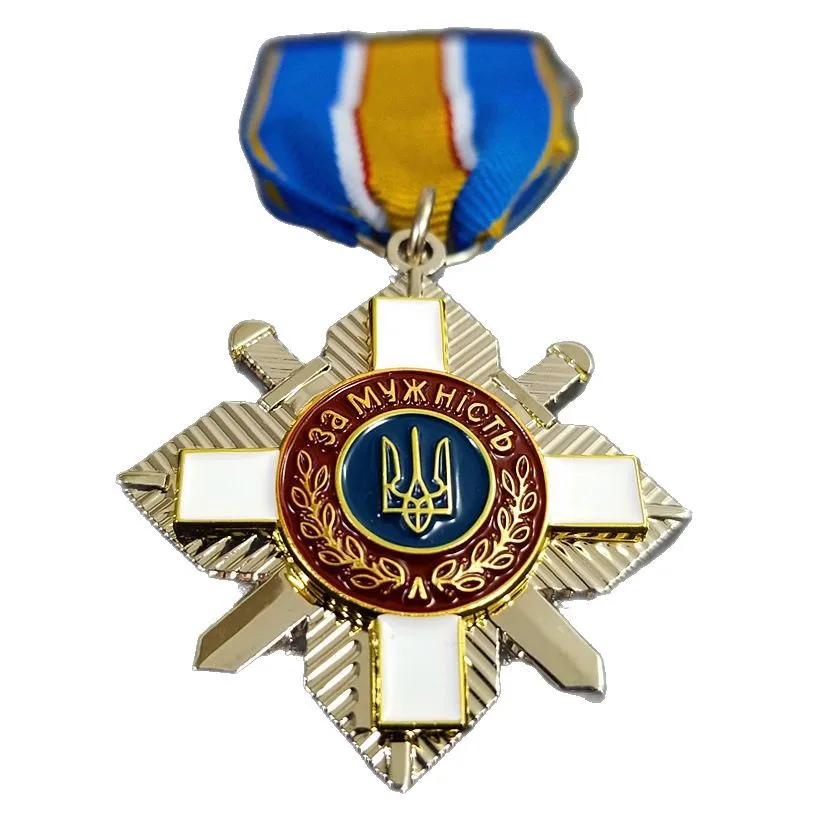 Medal Badge 2025 German Soviet Union Double Sword Cross Accessories Christmas Gifts