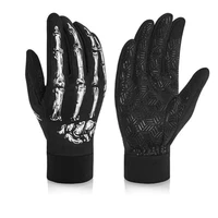 RIGWARL Autumn Cycling Gloves Men Gloves Touch Screen Windproof Sports Gloves Warm Thermal Fleece Running Ski Cycling Gloves 1