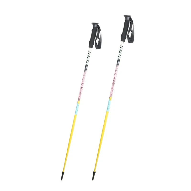 In Stock New Design Skate 115/120/125CM Ski Poles Aluminium 6061 Cool Ski Poles