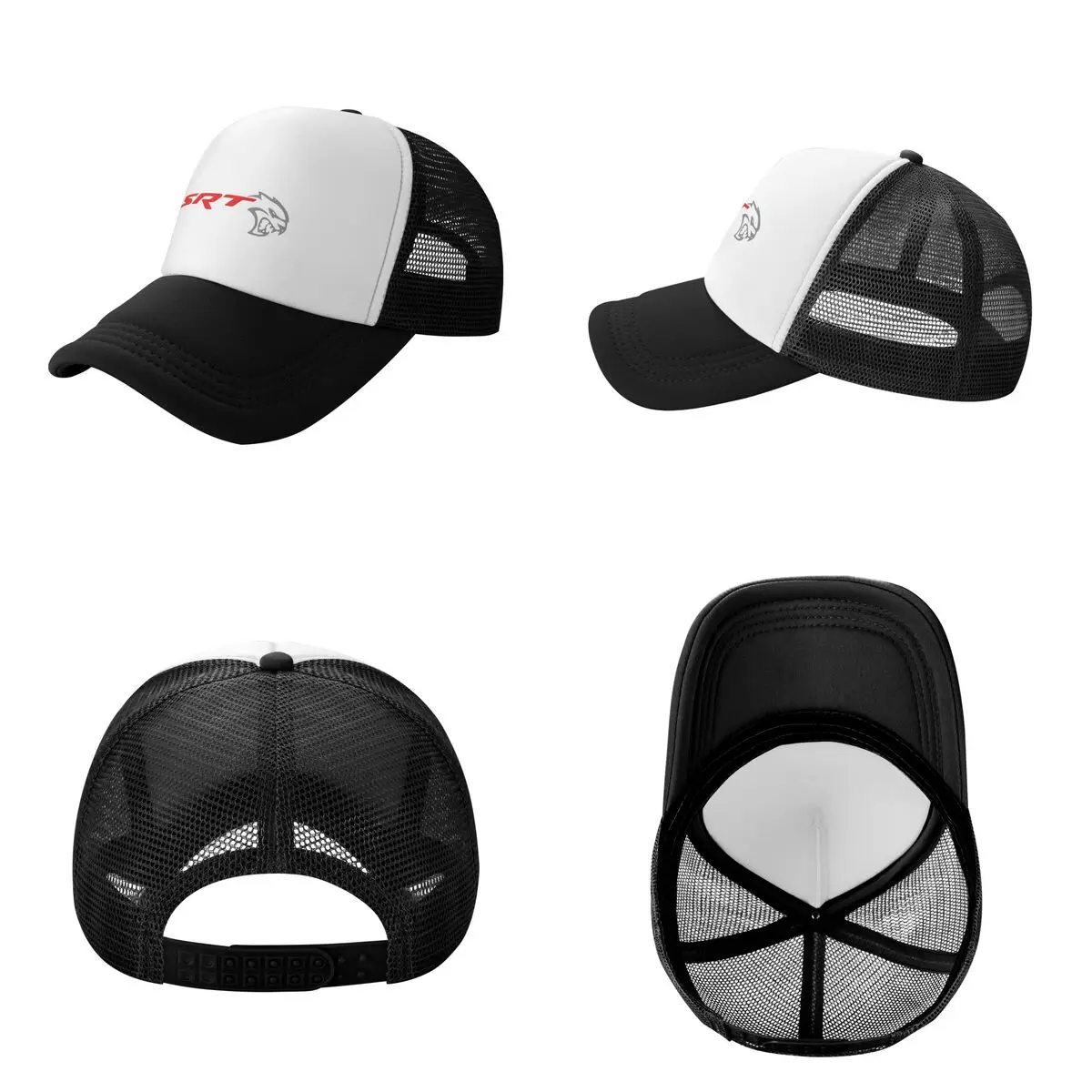 SRT Hellcat Demon Dodge Challenger Car Racing Cap Fashion Casual Mesh Baseball Caps Adjustable Hat Hip Hop Unisex Baseball Hats 6