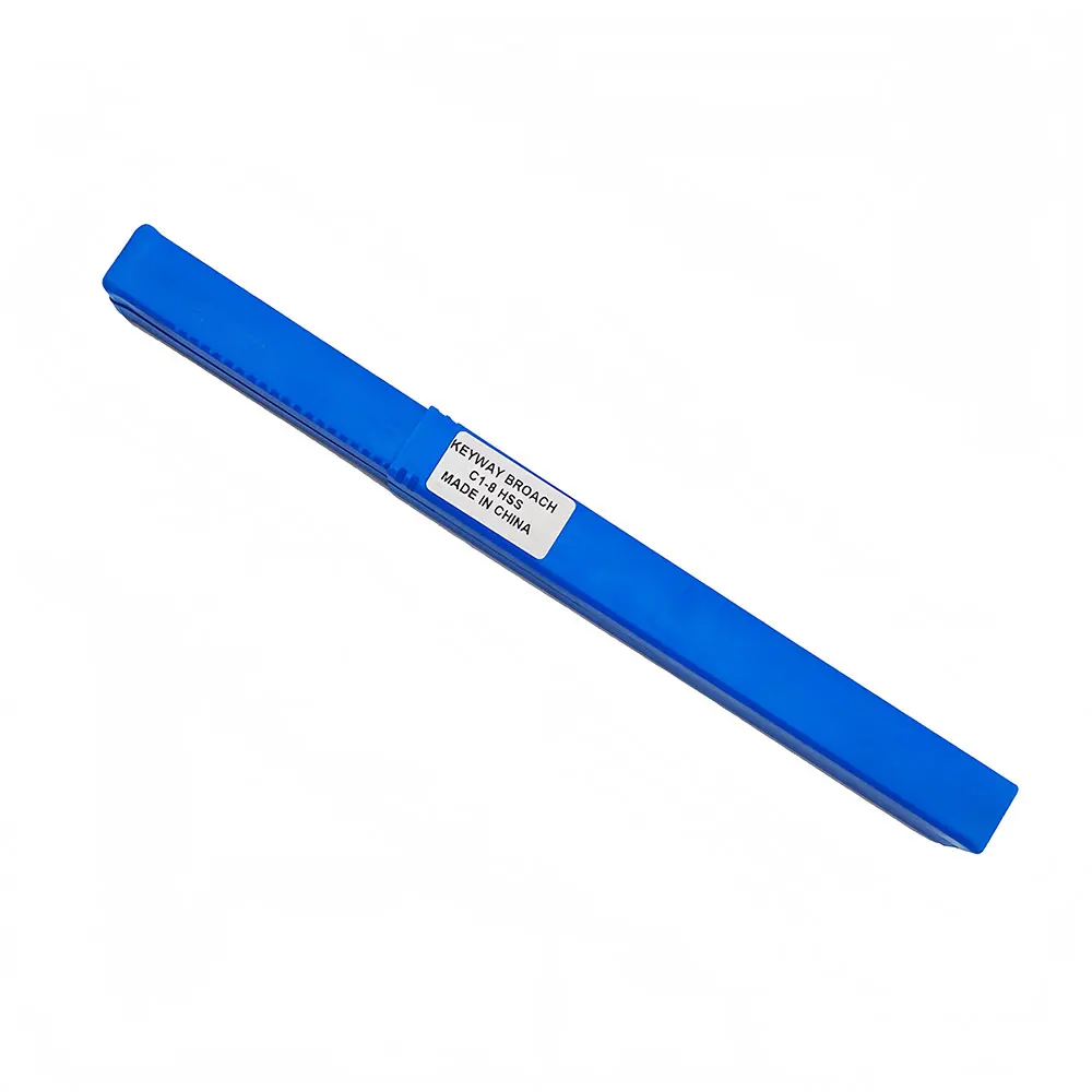 C1-8mm Push Type Keyway Broach metric size High speed steel HSS keyway broach Applicable machine tool lathe standard parts