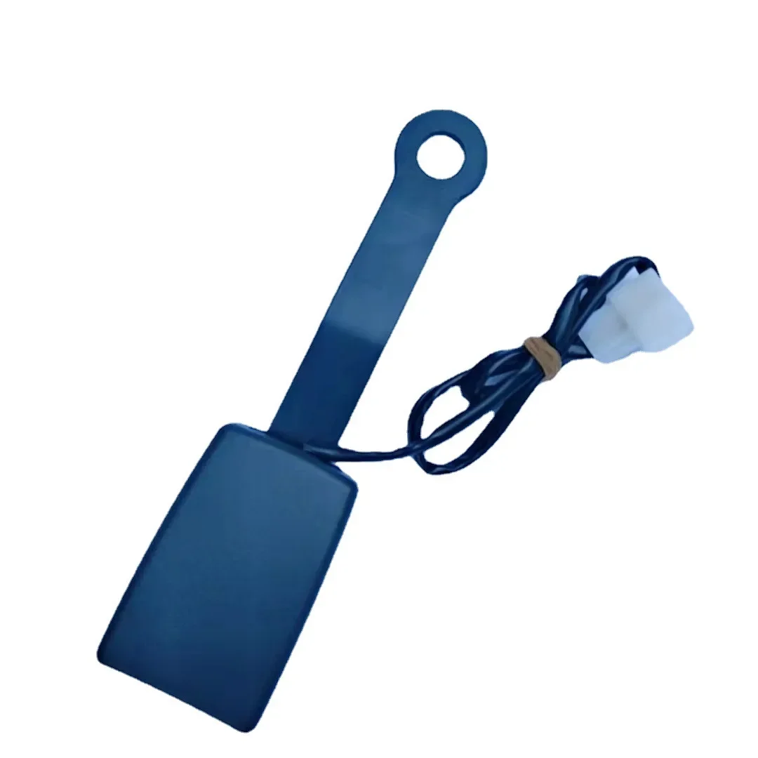 프리미엄 유니버설 173mm 자동차 안전벨트 버클 소켓 플러그 커넥터 (경고선 및 알람 신호 포함)