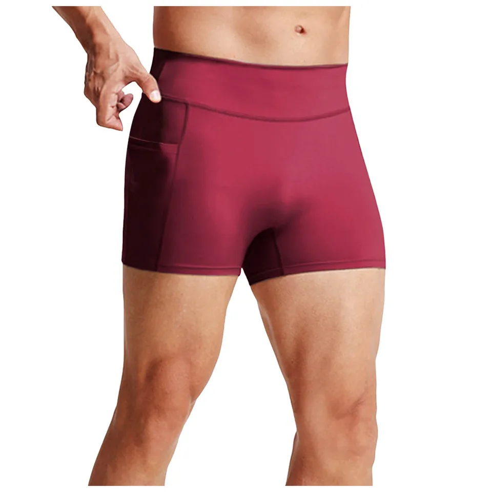 Men's Breathable Winter Cycling Shorts with Pockets