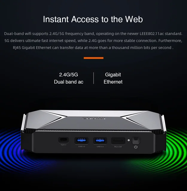 新品同様⭐️CHUWI HeroBox Mini Pc Celeron J4125 S7d2e7c95dd5e4a9c8e2ddfcf84b29