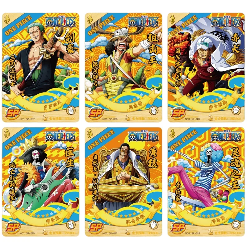 New Anime One Piece Cards Nami Luffy SR SSR Collection Card