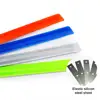 4Pcs Reflective Snap Bands High Visibility Wrist Arm Ankle Leg Snap Straps Night Walking Running Safety Gear Reflective Strips 4