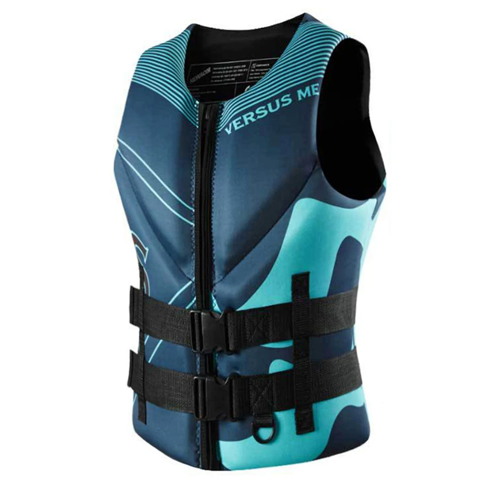 

Life Jacket Vest Adult Water Sailinganticollision Snorkeling Neoprene Life vests For Swimming Boating Surfing Kayak