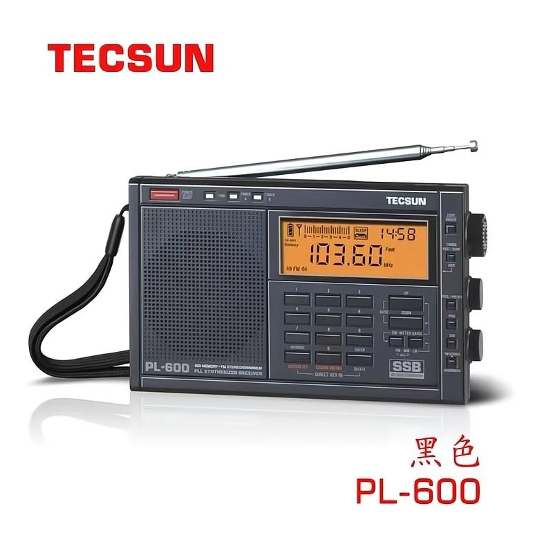 TECSUN PL 600 Digital Tuning Full Band FM/MW/SBB/PLL Synthesized High